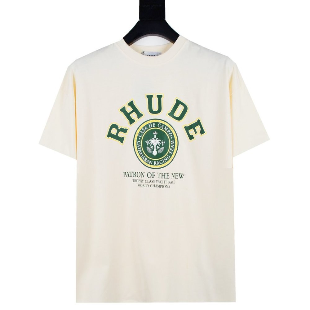 Rhude 23ss Race Limited Printed Short Sleeve T-Shirt